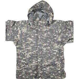 Mens Tru Spec Digital Camouflage Nylon Hooded Full Zip Jacket Medium